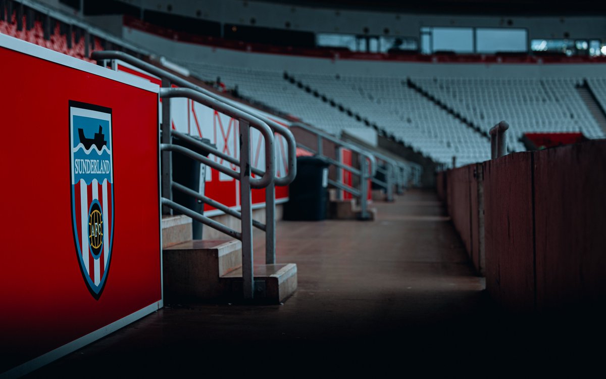 SunderlandAFC's tweet photo. Finishing touches 🏟️📸 https://t.co/iJVGJEkydP