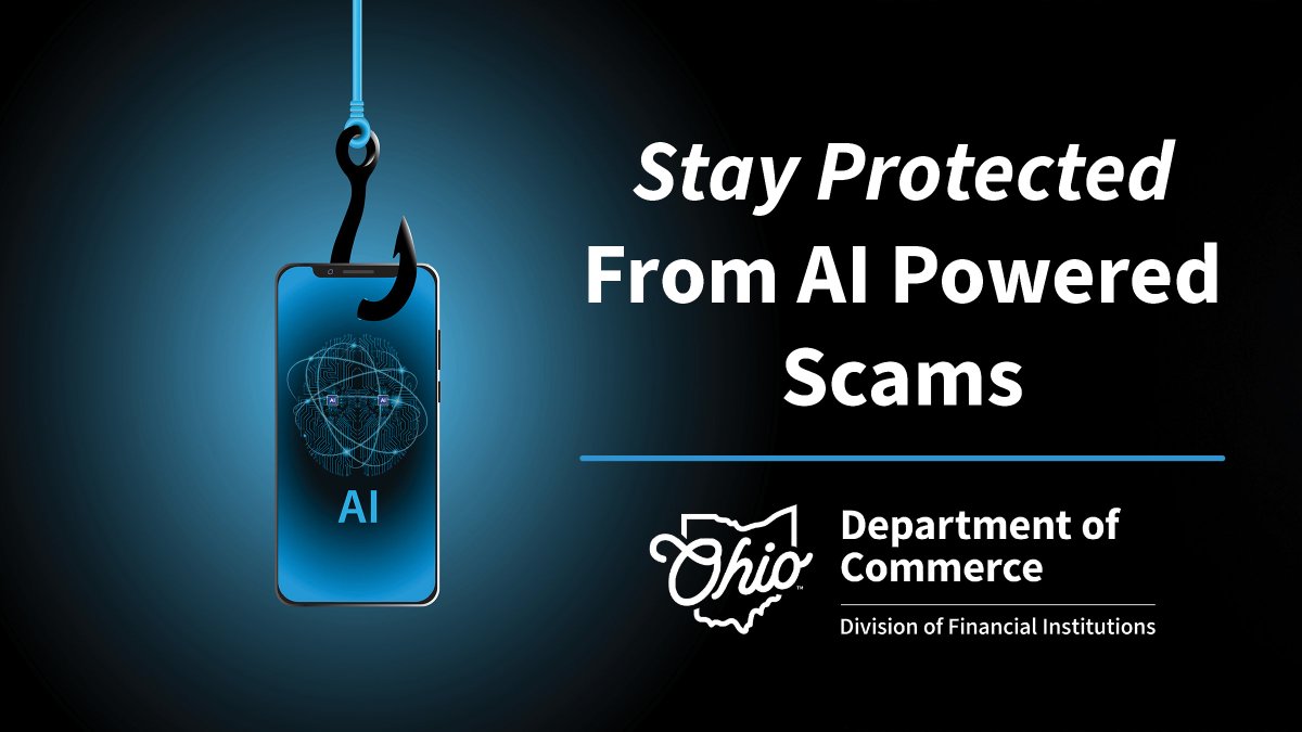 AI technology is evolving fast—but so are scams. Discover more tips on protecting yourself from AI-powered fraud here 👉 bit.ly/4iVJaOp
#StaySafeOnline