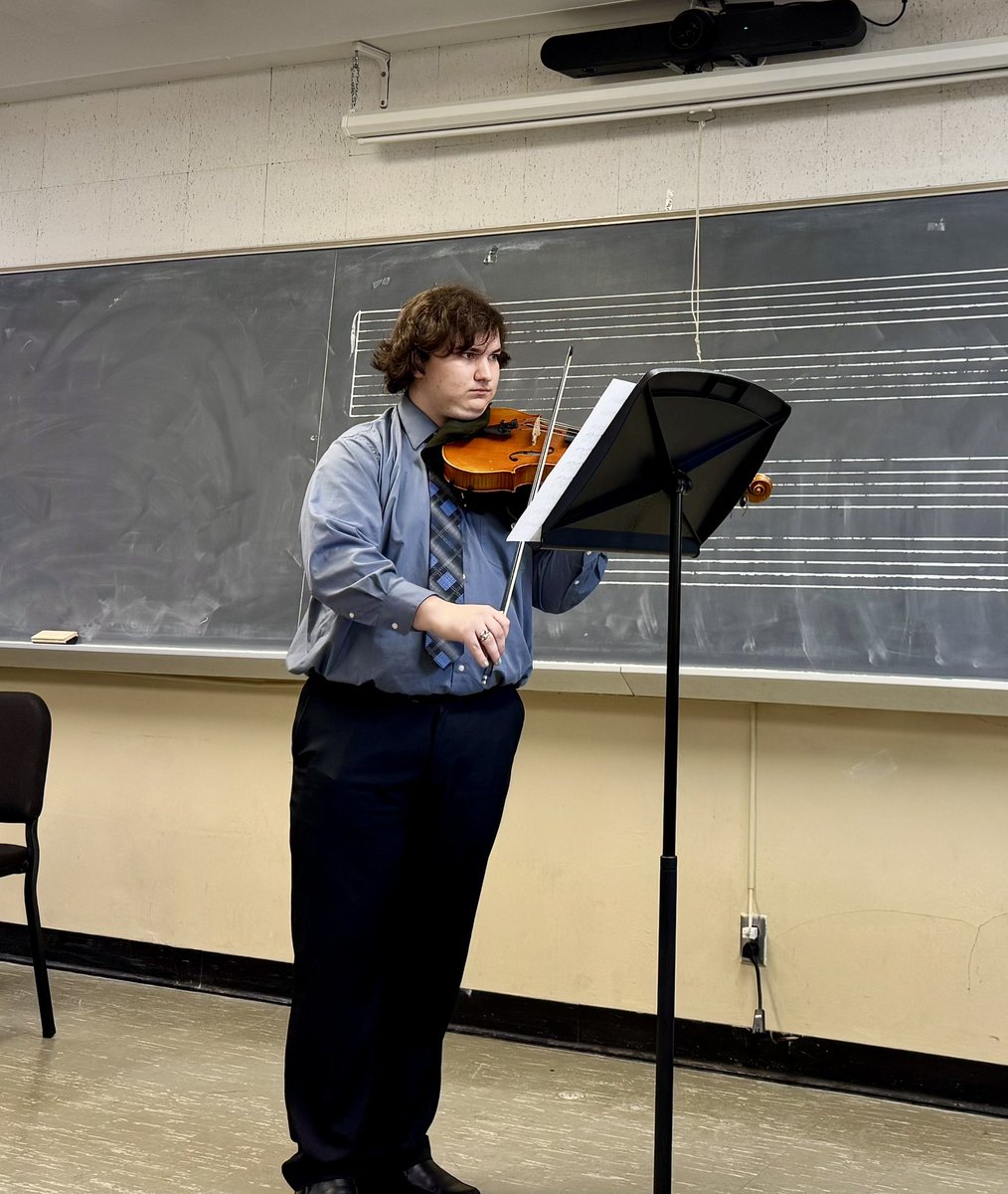 FZEorchestra's tweet photo. Senior Spotlight: Aiden Spavale has been a member of the orchestra for seven years and also been a member of the young People’s Symphonic Orchestra and St. Charles Community College Orchestra. After graduation Aiden plans to attend Mizzou to study music composition and theory. https://t.co/kSCJNYsuDJ