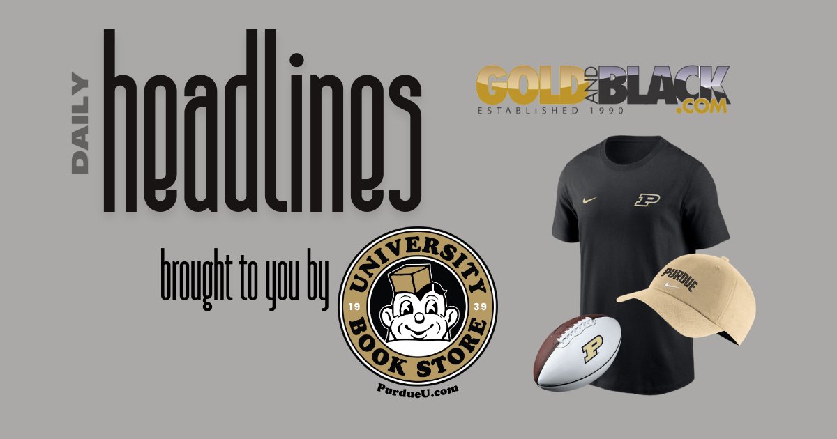 GoldandBlack.com (@goldandblackcom) on Twitter photo Get caught on Purdue's weekend sports activities in today's edition of <a href="/PurdueBookstore/">University Bookstore</a> Headlines.
on3.com/teams/purdue-b… Get caught on Purdue's weekend sports activities in today's edition of <a href="/PurdueBookstore/">University Bookstore</a> Headlines.
on3.com/teams/purdue-b…
