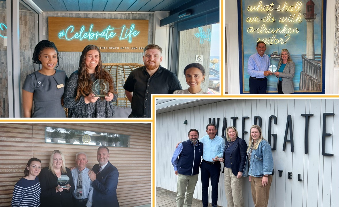 Room to Reward (@roomtoreward) on Twitter photo Fantastic couple of days on the Cornish coast last week catching up with wonderful R2R supporters <a href="/RickSteinRest/">Rick Stein Restaurants</a>, <a href="/Harbour_Hotels/">Harbour_Hotels</a> Padstow, <a href="/FistralBeachH/">Fistral Beach Hotel</a>, <a href="/WatergateBay/">Watergate Bay Hotel</a>. Thank you all for your amazing support!
#MakeADifference #hotelstay #hospitality #mondaymotivation Fantastic couple of days on the Cornish coast last week catching up with wonderful R2R supporters <a href="/RickSteinRest/">Rick Stein Restaurants</a>, <a href="/Harbour_Hotels/">Harbour_Hotels</a> Padstow, <a href="/FistralBeachH/">Fistral Beach Hotel</a>, <a href="/WatergateBay/">Watergate Bay Hotel</a>. Thank you all for your amazing support!
#MakeADifference #hotelstay #hospitality #mondaymotivation