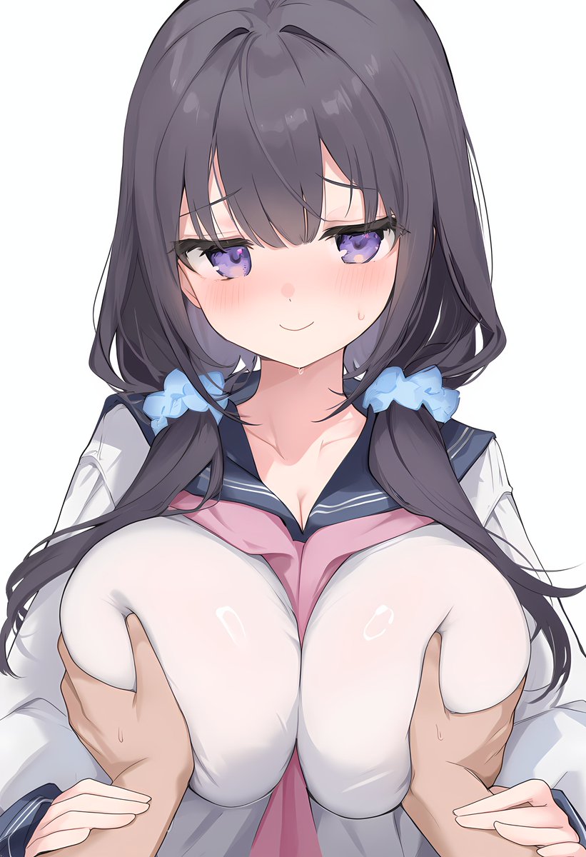 おっぱいくらいなら気軽に触らせてくれちゃう系爆乳女子高生ちゃん♥