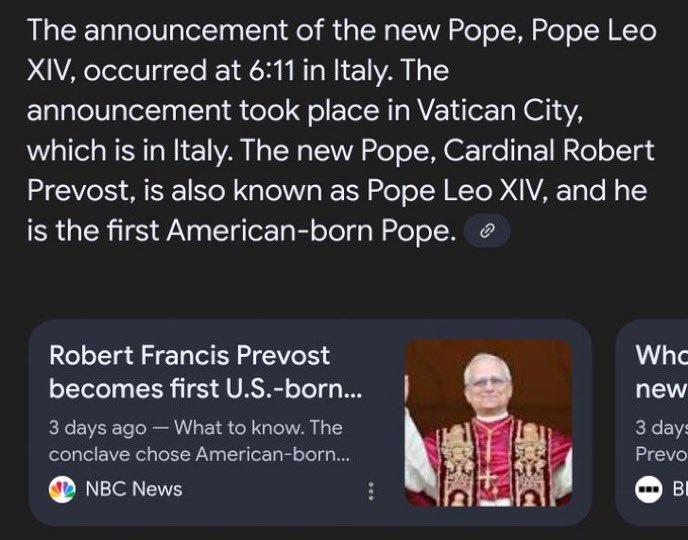 Trump shot 6:11
New Pope 6:11

589+22
