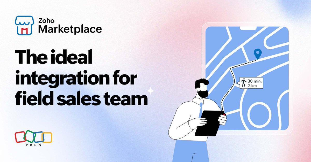 Discover why sales representatives close more deals with route planning and mapping and how CRM software fits seamlessly into the process: zurl.co/smjnD

#CRMIntegration #FieldSales #RoutePlanning | <a href="/BadgerMaps/">Badger Maps</a> <a href="/ZohoCRM/">Zoho CRM</a>