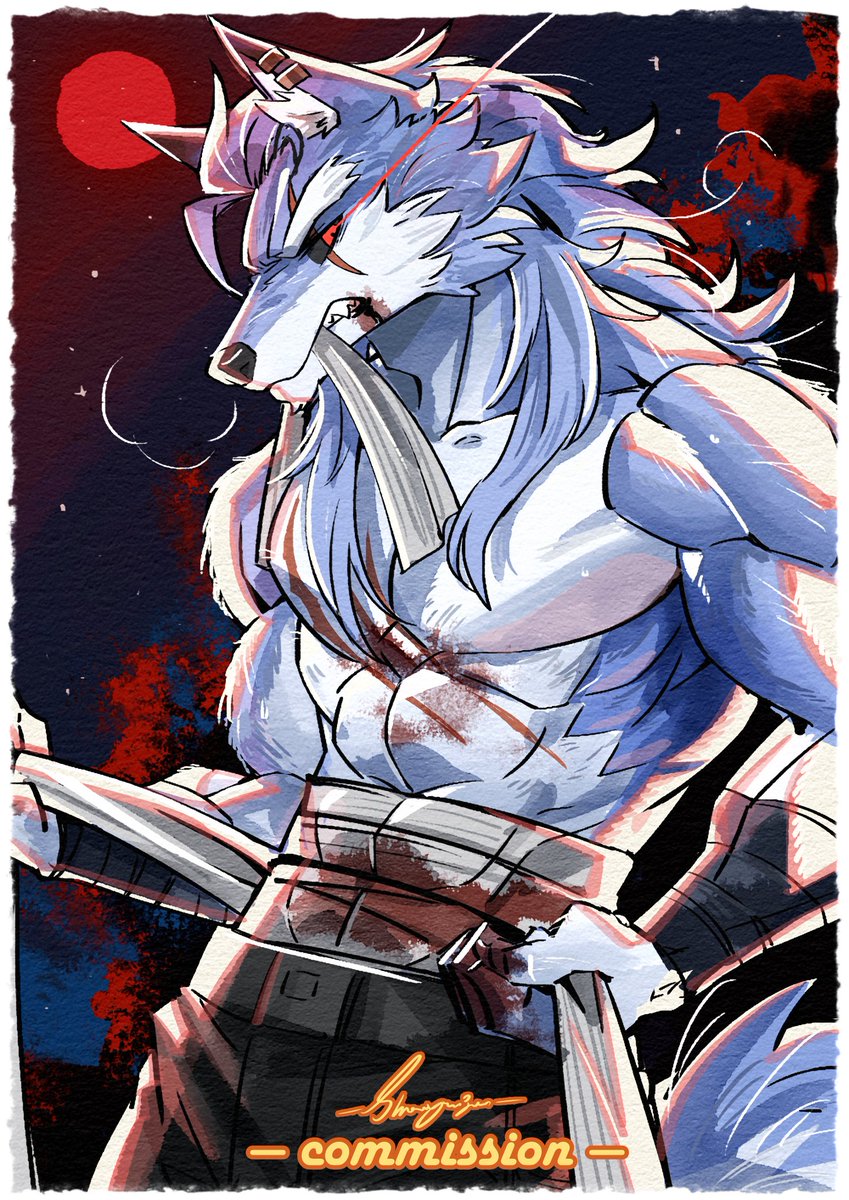 【半身摸鱼稿】天狼

谢谢天狼来吃螃蟹惹！！！

感谢下一张还约我画女人！！！！！！！！！！！！！！！

#commission #ocartist #OC #draw #FURRY #furryart #orange #animal #cute #shanyunjun #cyberpunk #furrycommision #furryartist