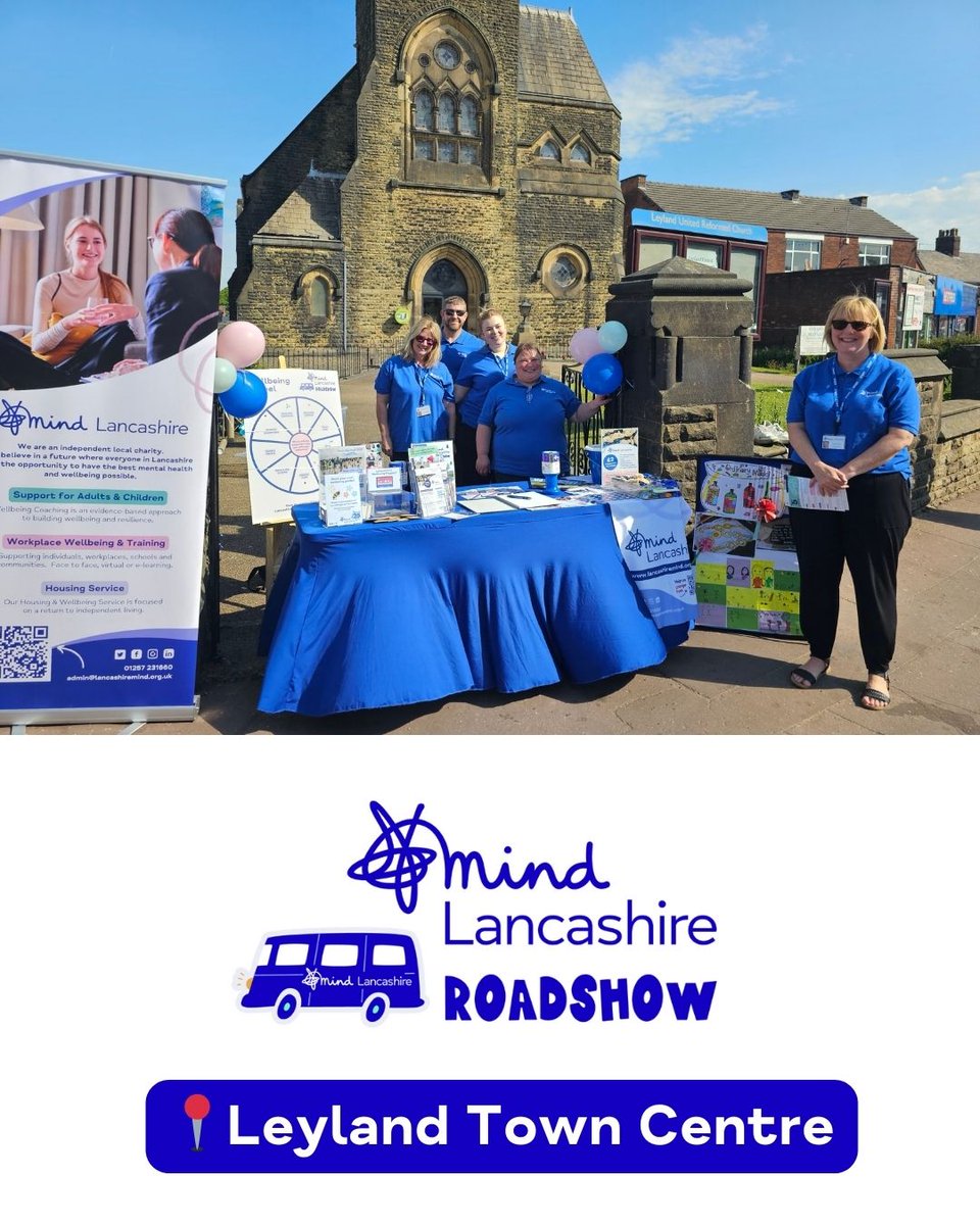 𝐋𝐚𝐧𝐜𝐚𝐬𝐡𝐢𝐫𝐞 𝐌𝐢𝐧𝐝 𝐑𝐨𝐚𝐝𝐬𝐡𝐨𝐰: 𝐖𝐞’𝐫𝐞 𝐡𝐢𝐭𝐭𝐢𝐧𝐠 𝐭𝐡𝐞 𝐫𝐨𝐚𝐝 𝐟𝐨𝐫 #MentalHealthAwarenessWeek 
Celebrating 25 years of delivering mental health support across our county &amp; communities. Follow our journey: ow.ly/9WAE50VQTn8