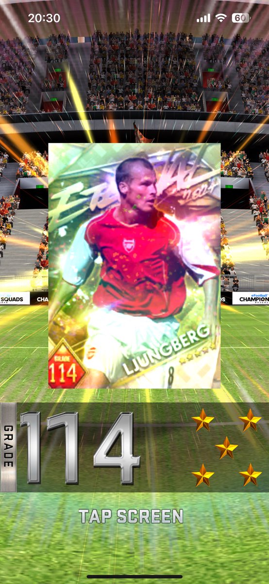 アーセナル券赤旗から良さげなのきた！使える亜種が出ますように👏