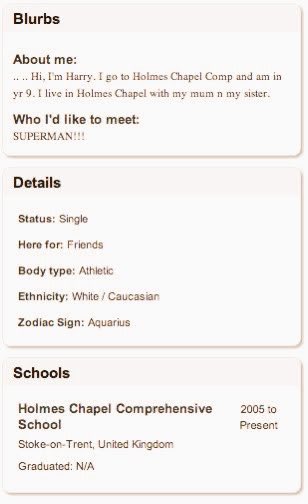 HSFEATURES's tweet image. Thinking about Harry Styles’ old MySpace.