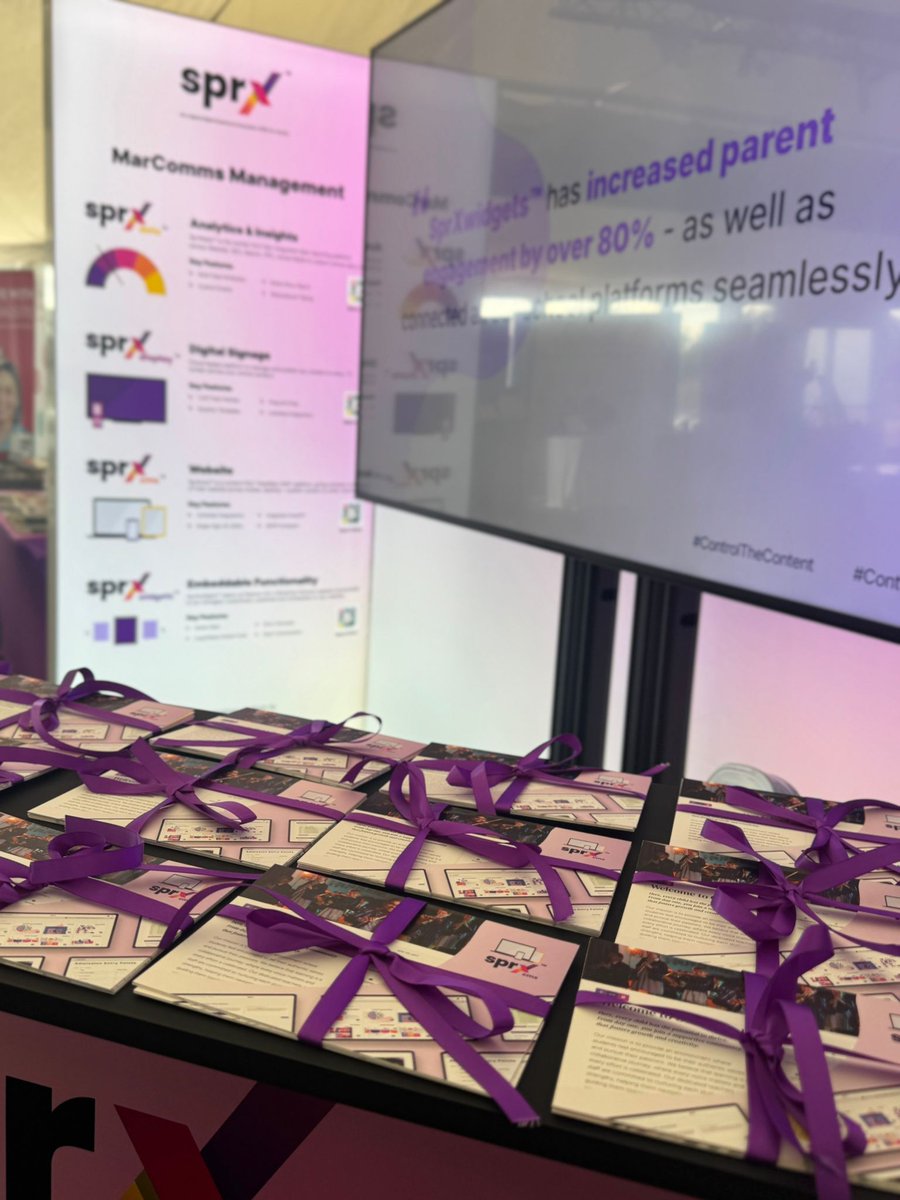 intSchools's tweet image. We are all set up at #AMCIS25 ⭐
Come find us today and tomorrow—we’re just to the right of the exhibition hall entrance!
Come and say hi and meet SprX™—we can’t wait to connect! 💜
AMCIS - The Association for Admissions, Marketing & Communications in Independent Schools…