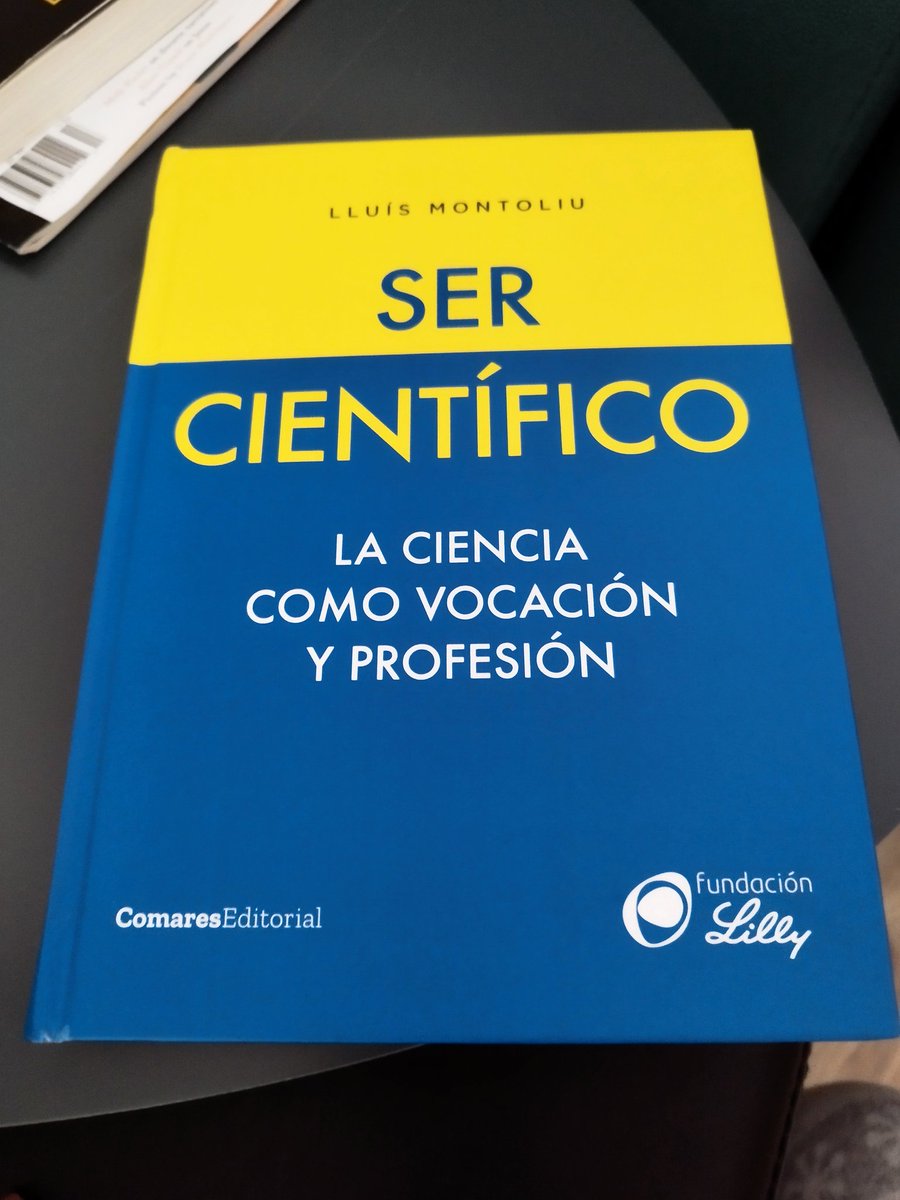 Susana Escudero 🎙️ (@suescudero) on Twitter photo Qué buena pinta.
Enhorabuena, <a href="/LluisMontoliu/">Lluis Montoliu</a> .
Gracias <a href="/FundacionLilly/">Fundación Lilly</a> por hacer posible publicaciones como ésta. Qué buena pinta.
Enhorabuena, <a href="/LluisMontoliu/">Lluis Montoliu</a> .
Gracias <a href="/FundacionLilly/">Fundación Lilly</a> por hacer posible publicaciones como ésta.