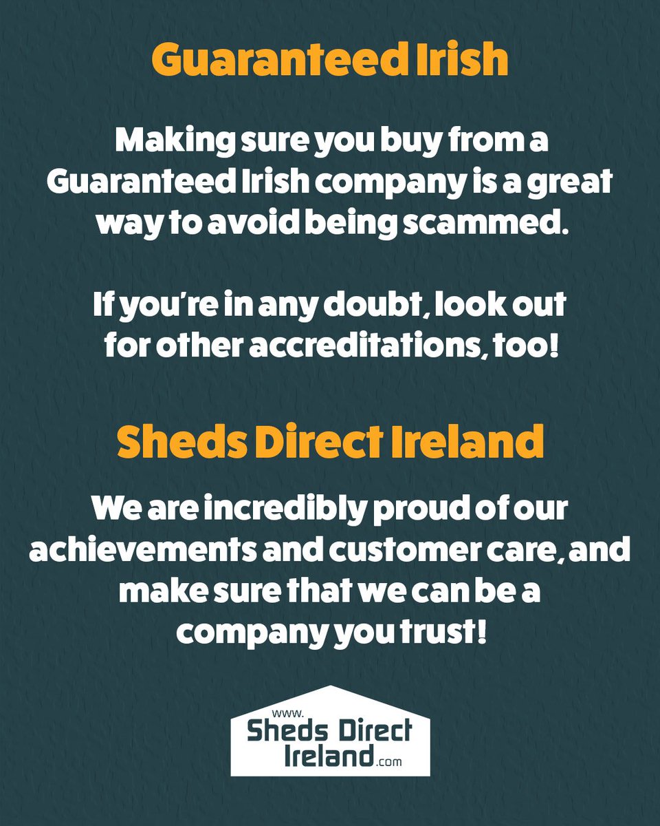 Sheds Direct Ireland tweet media