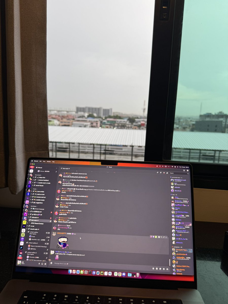 gmonad, finally back in thai

will be in bkk before the 17th and on phuket before mid-june

if someone from monad (thai nads/mop nads) wants to grab a coffee - dm me

also if you're founder who wants to get small analysis about socials and community of your project - let's meet!