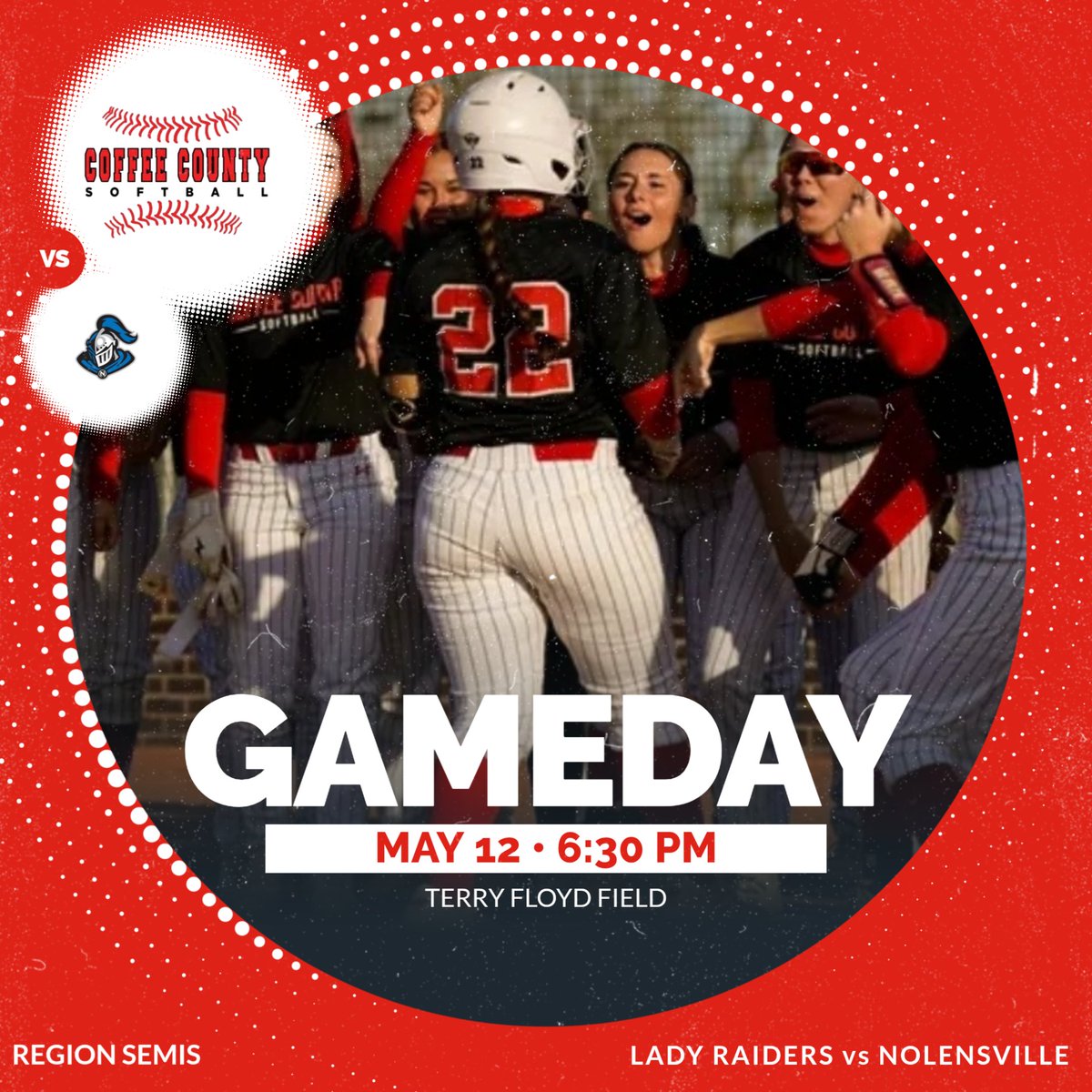 Region Semis tonight at Terry Floyd Field.

Tickets - $10
Passes - TSSAA, TACA

Let's pack the house!