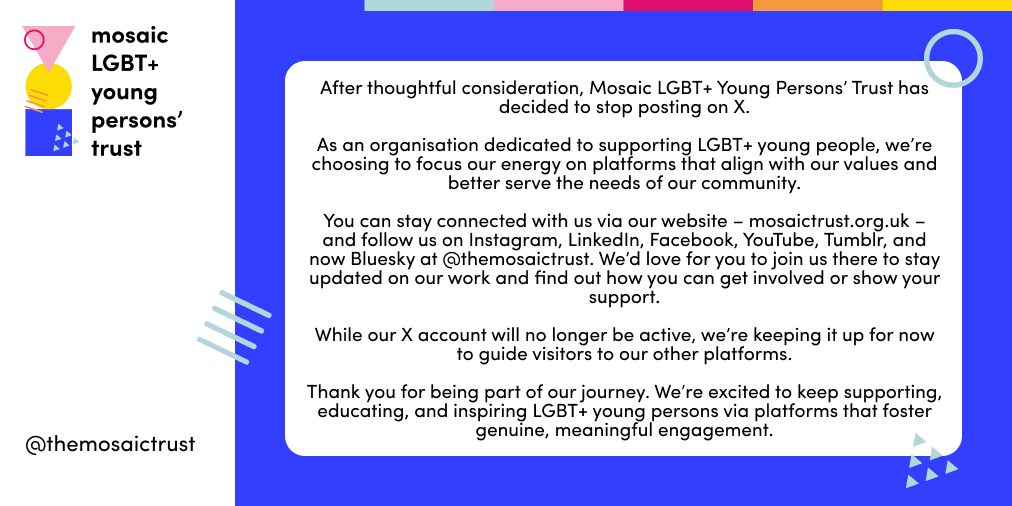 The Mosaic Trust tweet media