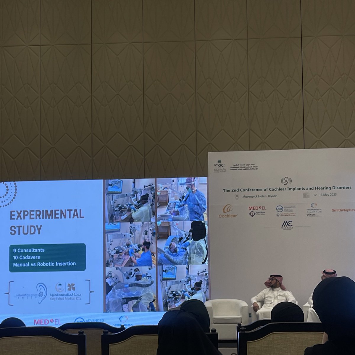 sadeemsull's tweet photo. Hear now. And Always 🦻🏼
ٰ
It was a privilege to attend The 2nd Conference of Cochlear Implants and Hearing Disorders hosted by @SaudiMOH https://t.co/x4bdIVLehB