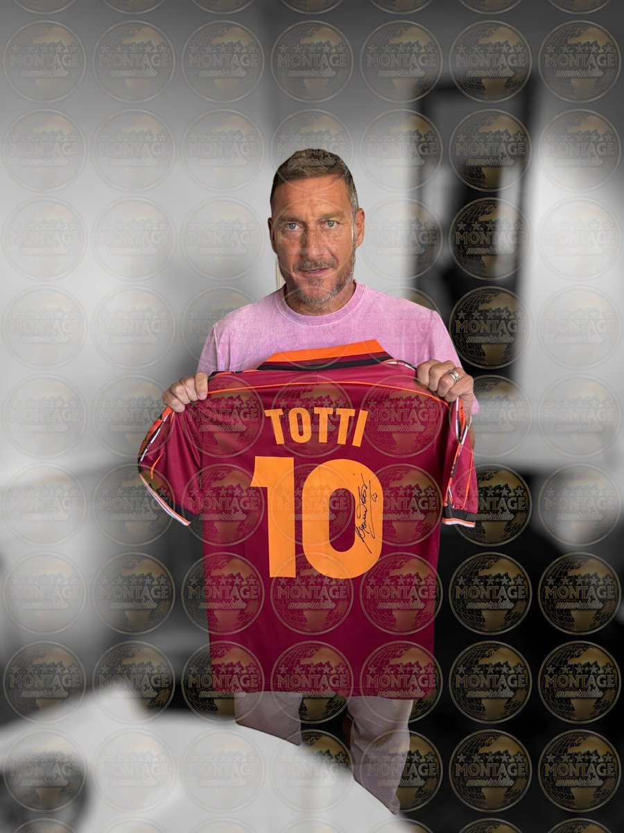 Francesco Totti signs for Montage Memorabilia… 🇮🇹 ✅

L’Ottavo Re di Roma” (The Eighth King of Rome) conducted a private signing with us today in Rome where we got a number of shirts signed by one of the greatest Italian players of all time!

Items will be available and online