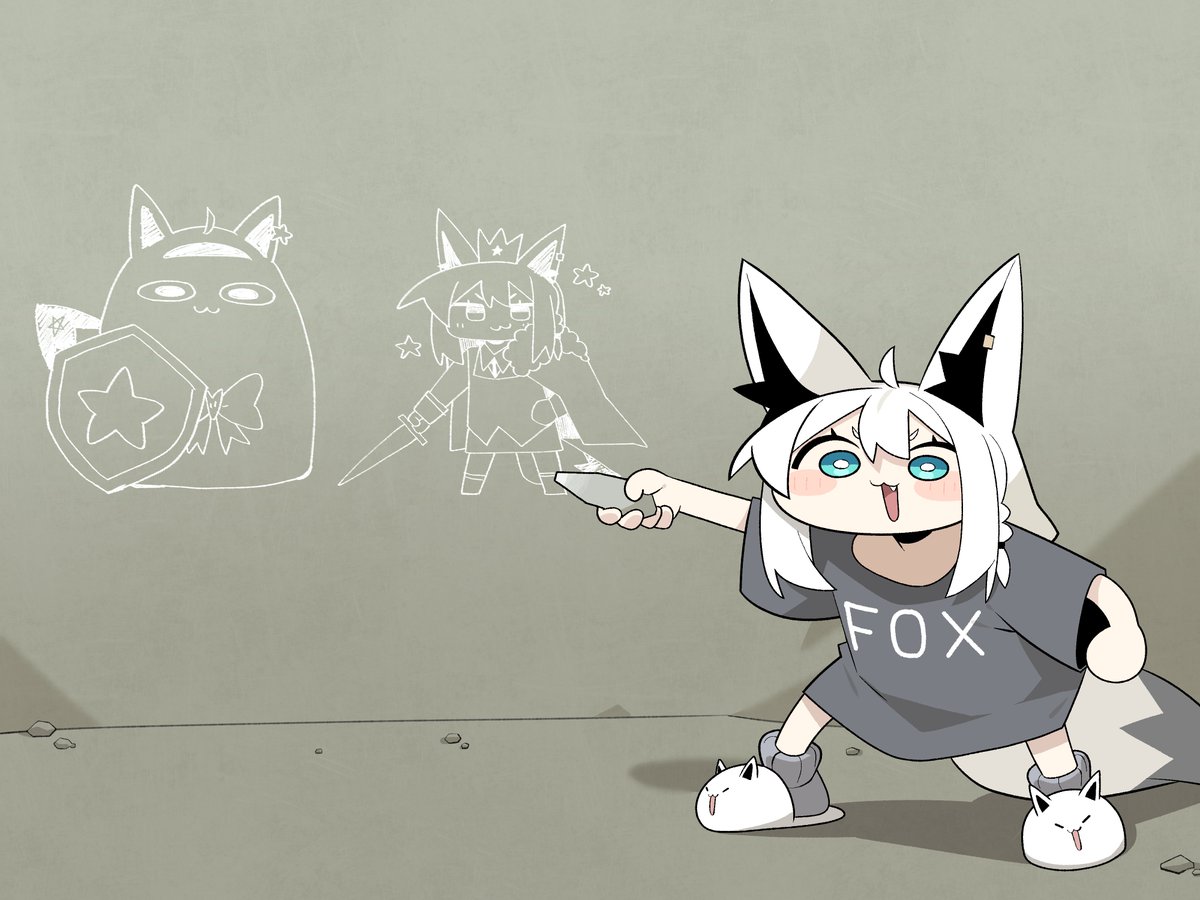 kikikiko84's tweet image. ✏️🦊
#絵フブキ