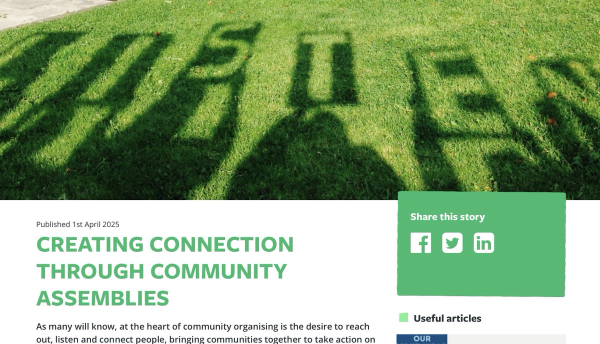 How can we connect grassroots movements and support communities to engage in meaningful deliberation? 
Read our blog bit.ly/3RVNq5o and book onto our FREE webinar on Tuesday 20th May to find out more bit.ly/4dd9L8d