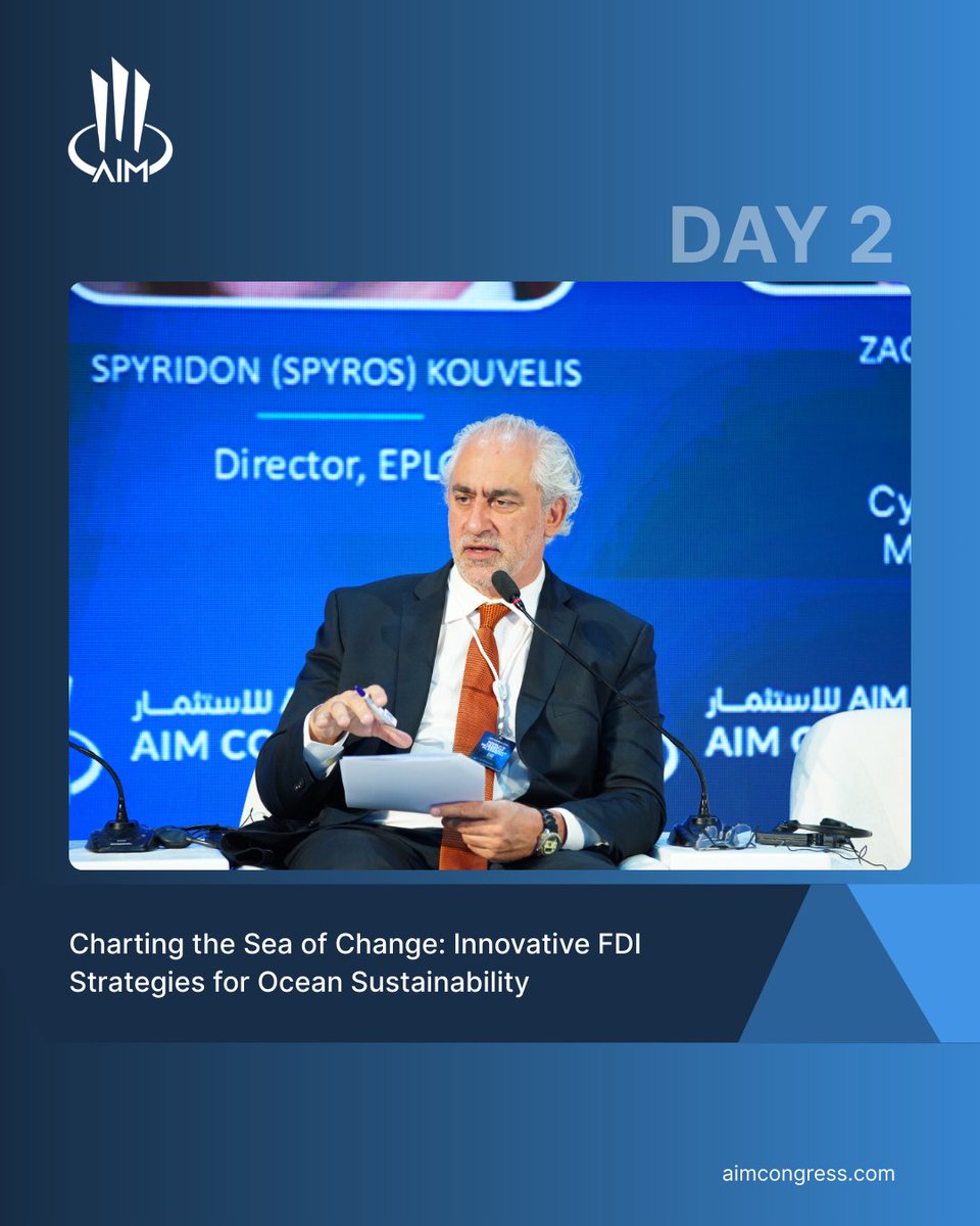At AIM Congress 2025, the Fireside Chat: Charting the Sea of Change: Innovative FDI Strategies for Ocean Sustainability explored how Foreign Direct Investment is playing a pivotal role in driving economic growth while preserving marine ecosystems.

Experts shared bold strategies