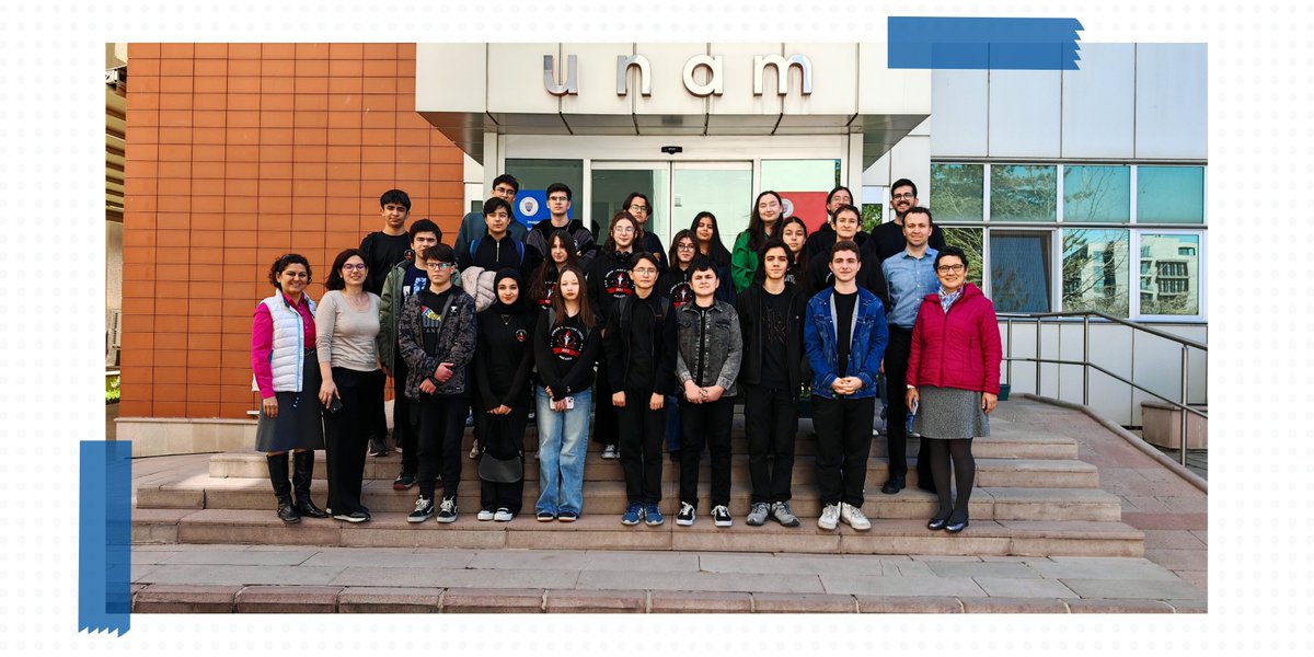 UNAM Science Workshop Unites Ankara Erman Ilıcak Science High School with Science:
unam.bilkent.edu.tr/en/2025/04/24/…

--

UNAM Bilim Atölyesi ile Ankara Erman Ilıcak Fen Lisesi Bilimle Buluştu:
unam.bilkent.edu.tr/2025/04/24/una…