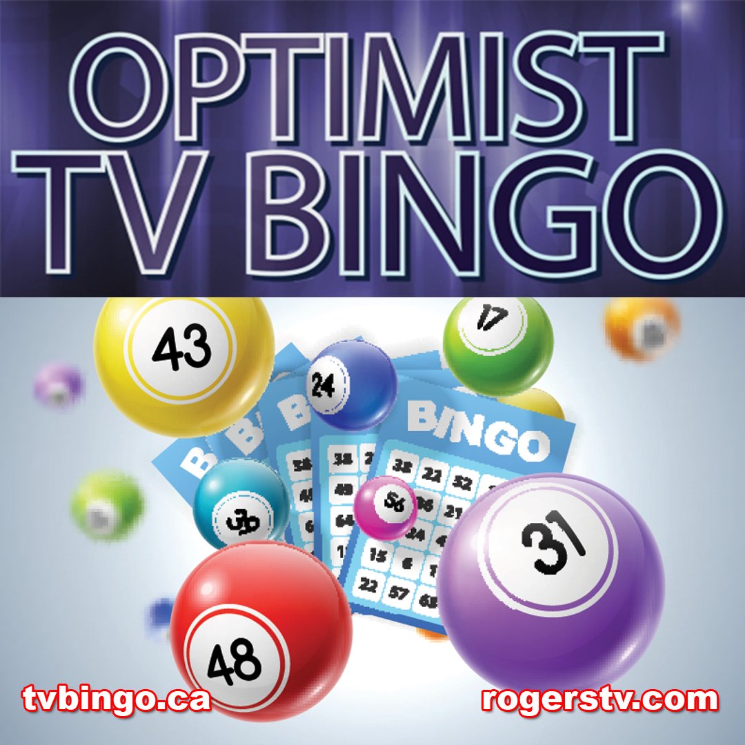 #OptimistTVBingo returns tonight!!
Watch, play and win at 8pm on #Rogerstv! Cards are available at multiple #LdnOnt locations (full list at tvbingo.ca) and are good for all 3 games. 

Weekly jackpot totals $3,000!
