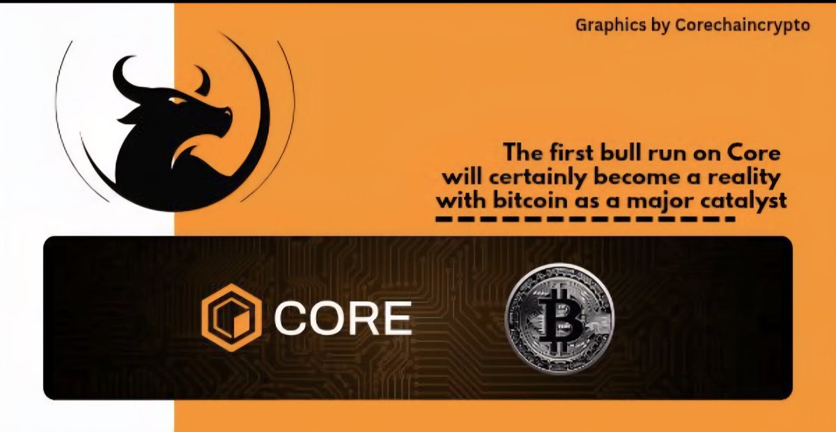 🚨🚨🚨GM Crypto enthusiasts &amp; Determined Coretoshis 🚨 (Bullrun Loading)

Deriving insane momentum when recalling the impact of Bull Runs on wealth creation &amp; Re-distribution keeps us energetic &amp; focused.

🔸On #Core🔸 Ecosystem will be positioned for the 1st ever Bull Run