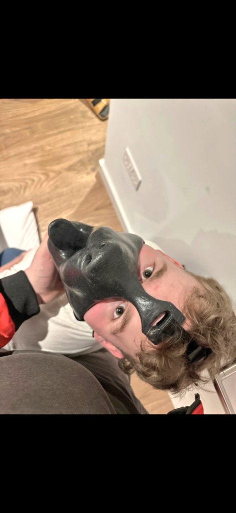 New Drooling Mutt mask and tracksuit,what do u fags want to see next 😏