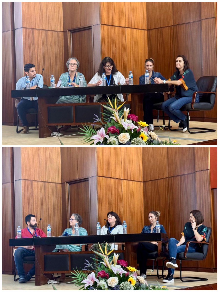 Damos comienzo a la III Mesa: Innovación Educativa y Desarrollo de Competencias en Enfermería dentro de la III Jornada de Investigación, Innovación y Transferencia de Conocimiento del #CHUNSC por el #DiaInternacionalDeLaEnfermera
#somosHUNSC
#somosHUNSC
#NursesDay2025