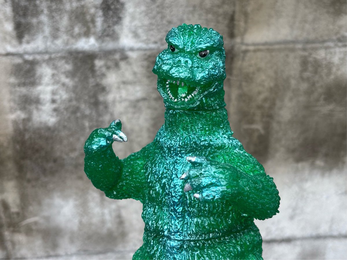 ホビーラウンド32 ドリプラ×てんつく工芸 新作 ゴジラ (1974) ソフビ