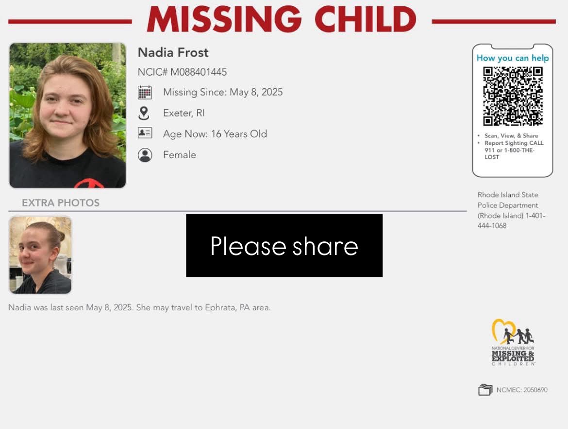 Missing teen