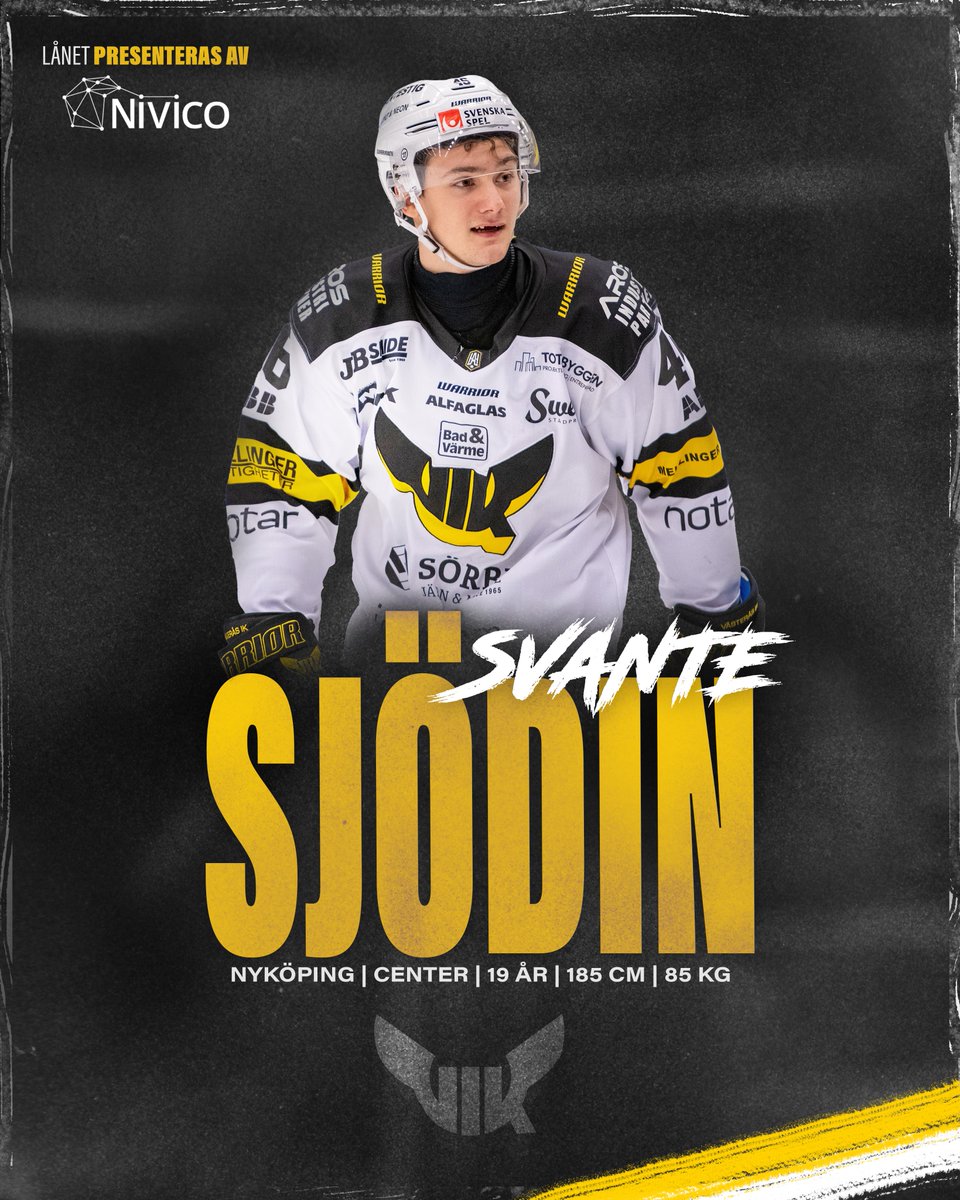 👋 Välkommen tillbaka, Svante!

Centern återvänder till gulsvart på lån från Örebro HK över den kommande säsongen.

➡ Läs mer på VIK.se
🤝 Lånet presenteras av nivico.se