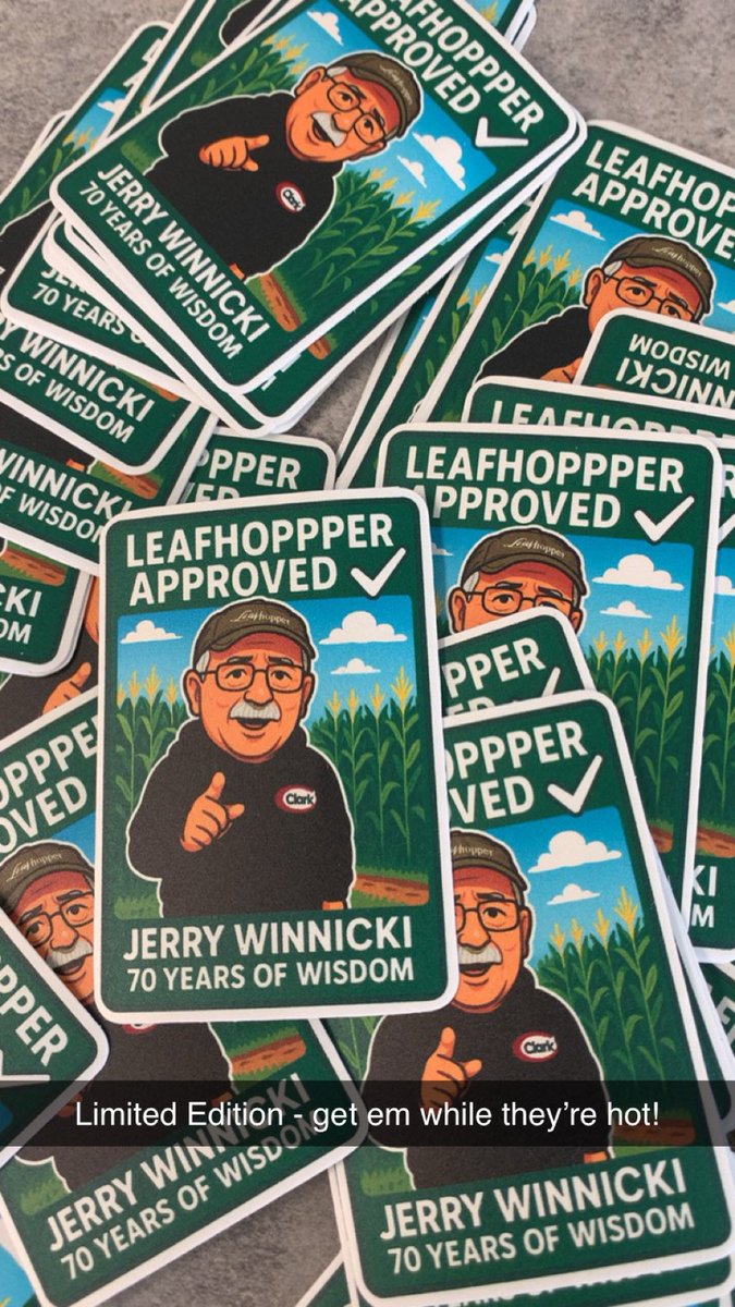 Look who’s 70! Be sure to grab a slice of cake or pizza with your fertilizer this afternoon and wish Jerry a Happy Birthday 🥳 🎉 
#ontag #whatalegend