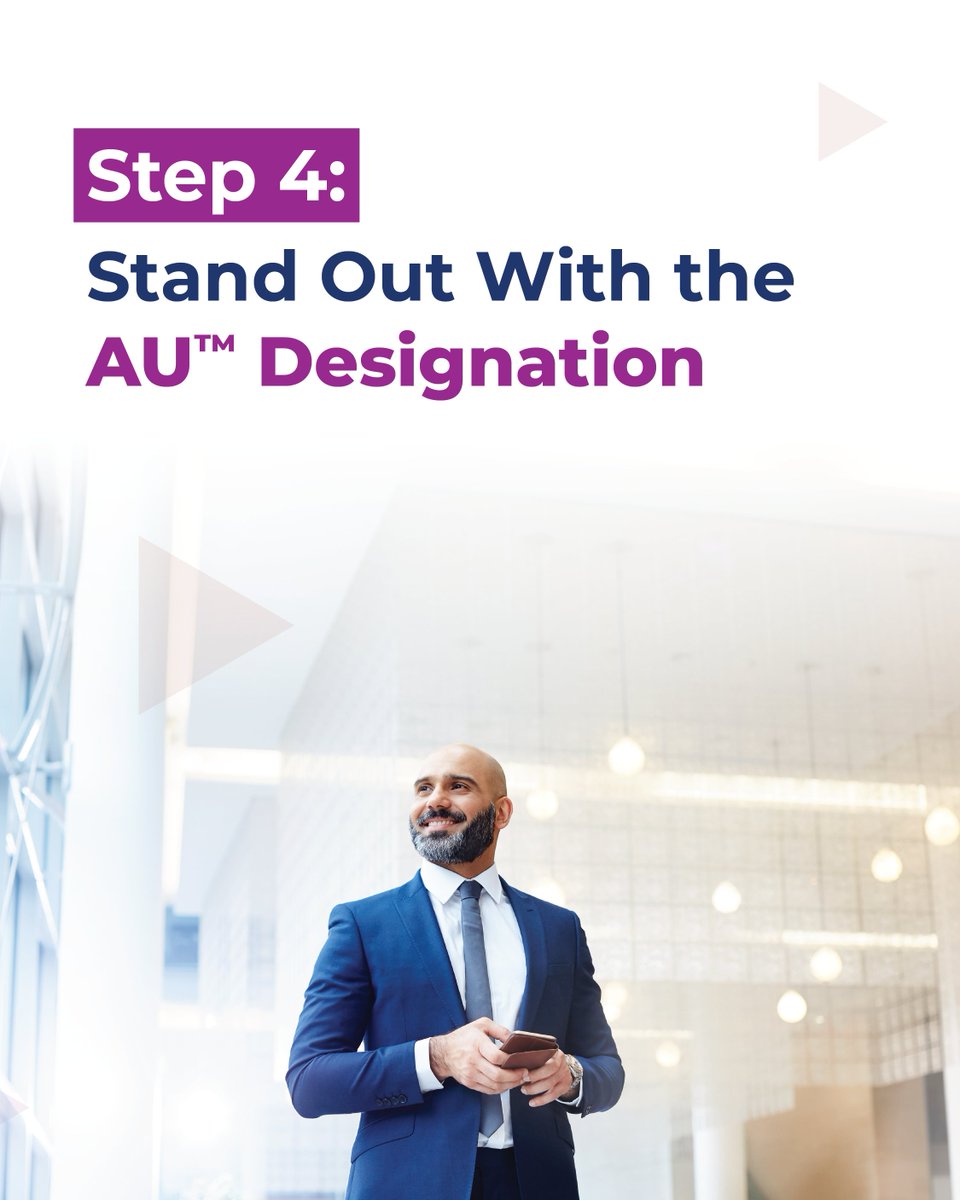 The AU™ designation does more than build a strong foundation in commercial underwriting. It can also put you on track to earn the CPCU® designation, the leadership standard in risk management and insurance.

Sample AU for FREE🔗 bit.ly/3YbfogQ