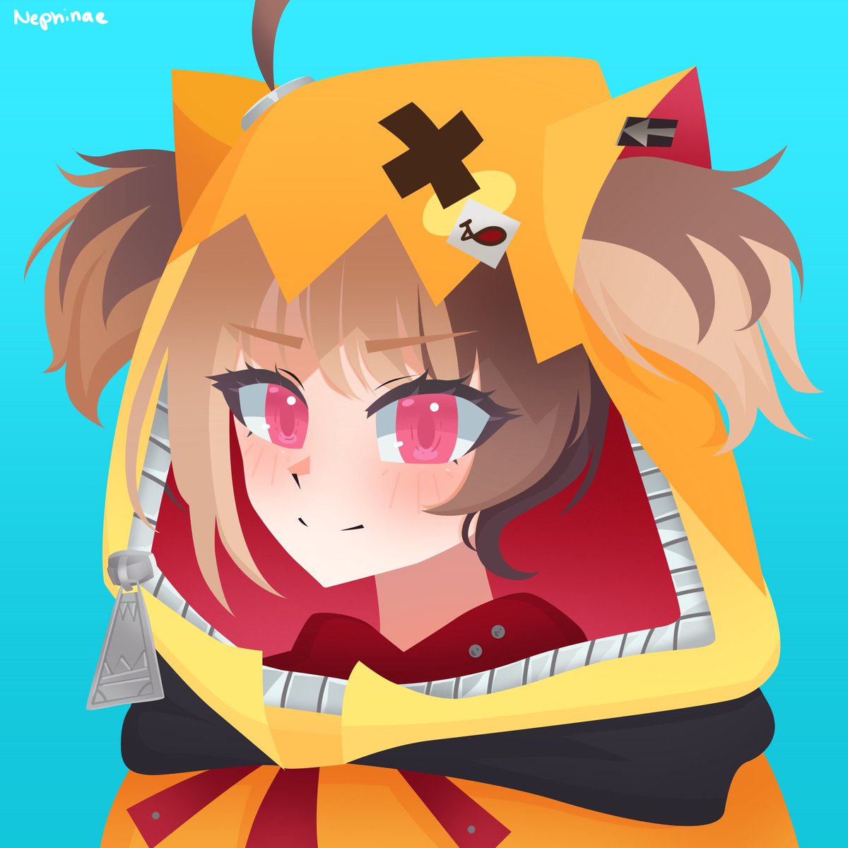 Nephinae's tweet image. Finished Gigi Commission! Thank you for the commission!! #rkggk #anime #vtuber #gigimurin #hololive #anime #Commission #animegirl