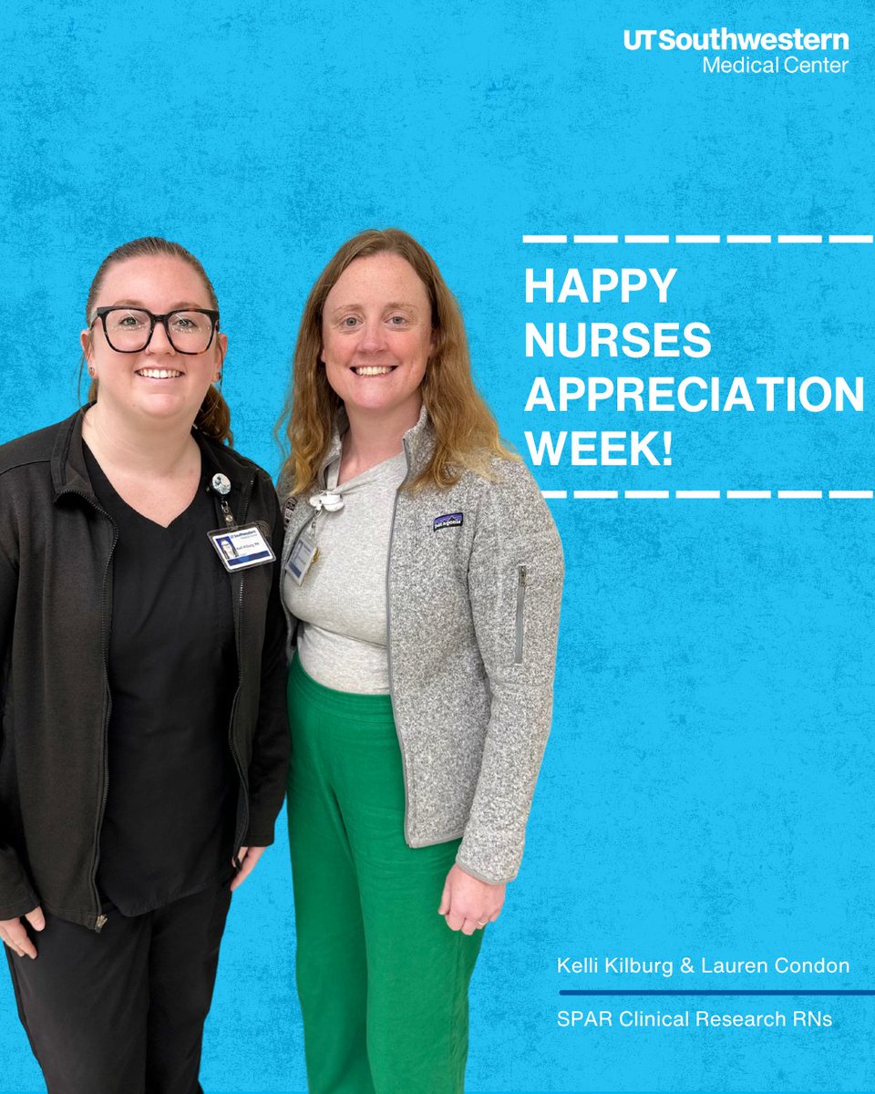 As Nurses Appreciation Week comes to a close, we want to take a moment to say a heartfelt thank you to all of our nurses. Your compassion, expertise &amp; dedication make an incredible impact on our patients, our medical center &amp; the future of healthcare. We’re so proud of you all!