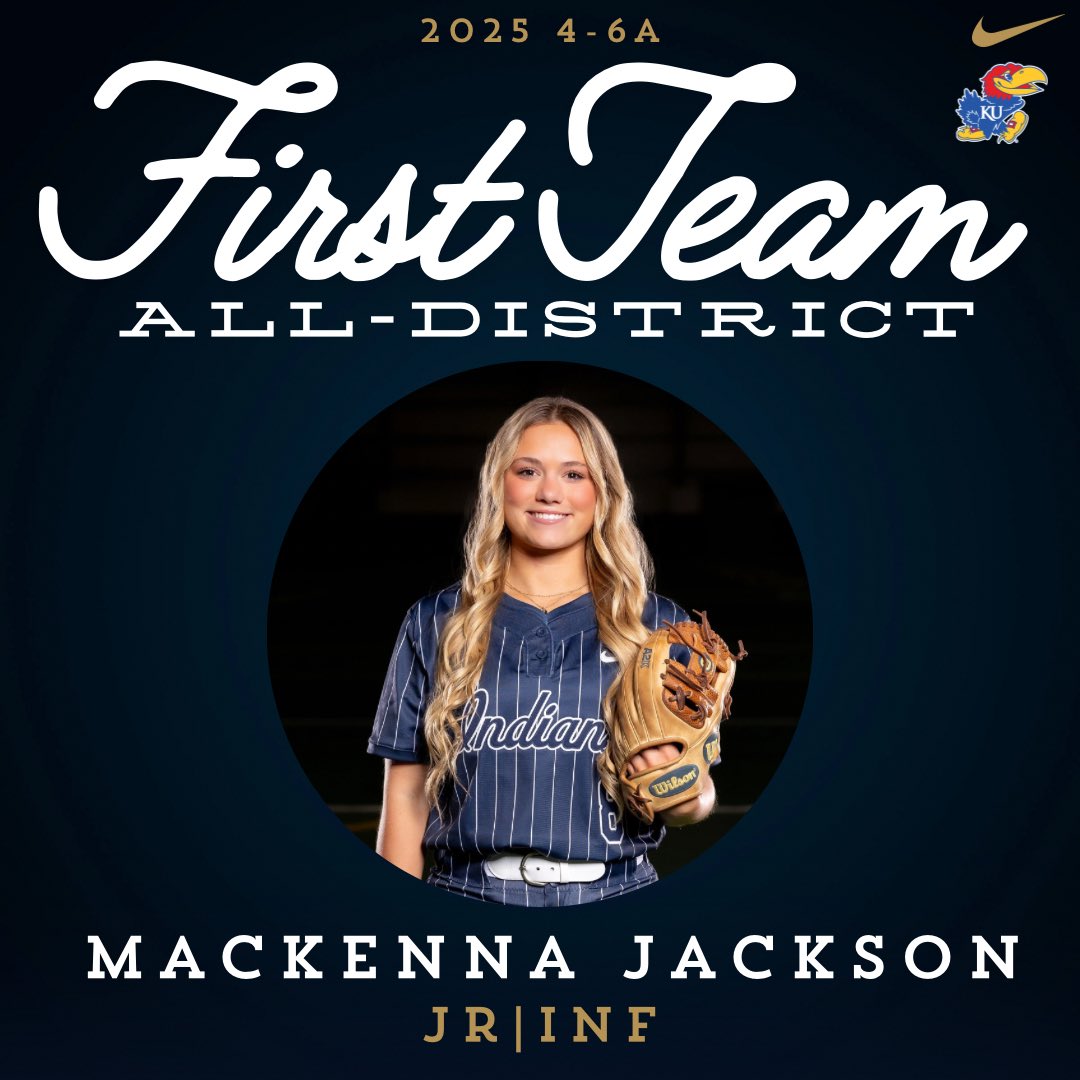 First Team All-District!
Makenna dominated this season with consistency, grit, and big-time moments. Couldn’t be more proud! #KSB25 #AllDistrict