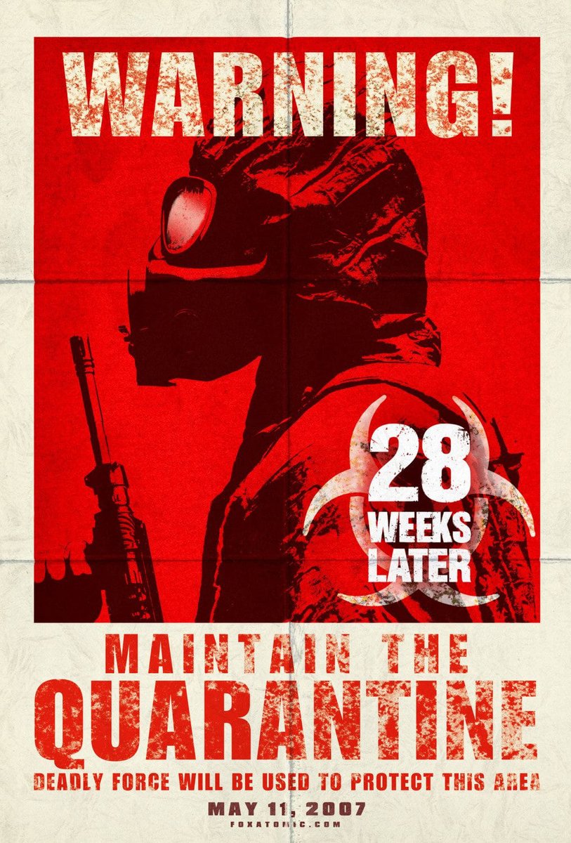 🚨 We told you we were bringing back 28 Days Later… but did you really think we’d stop there? 👀

We’re also bringing back 28 Weeks Later, June 16. 
YES, YES, YES, we’re getting you fully prepped for 28 YEARS LATER.

🎟️ - bit.ly/42UI3K6