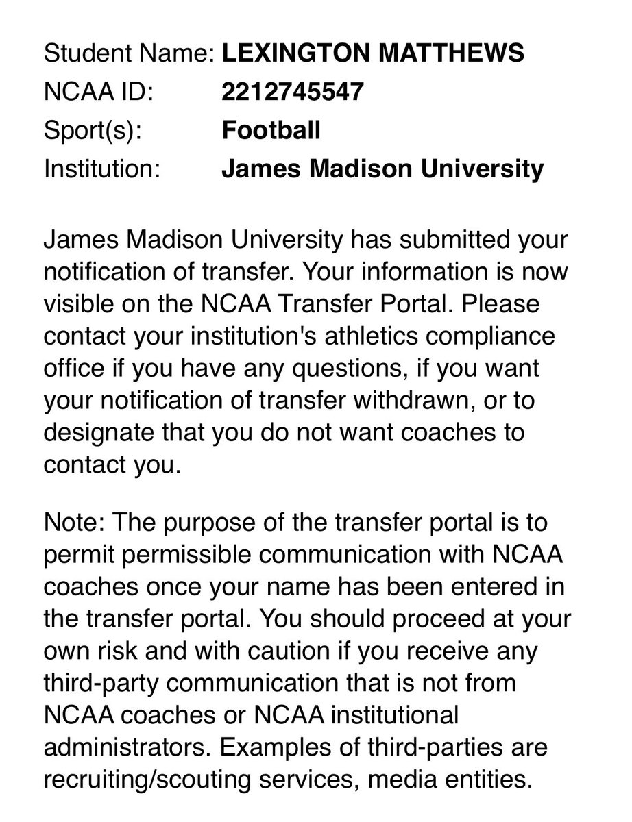 I’m walking by faith not by sight. 
Thank you JMU for everything it’s been a pleasure. I made connections and learned things in this short amount of time that’ll be with me forever! ❤️ ♾️