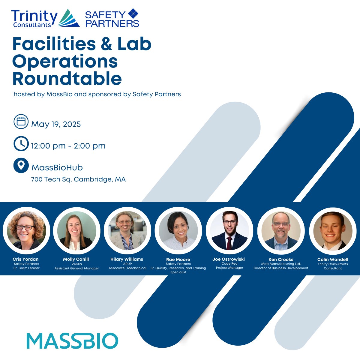 We’re excited to share the speakers for the MassBio FLO Roundtable: Top #Trends in #Lab Operations.

This roundtable is a must-attend for lab operations professionals looking to stay ahead of key industry trends.

Secure your spot here: bit.ly/42VQTqI