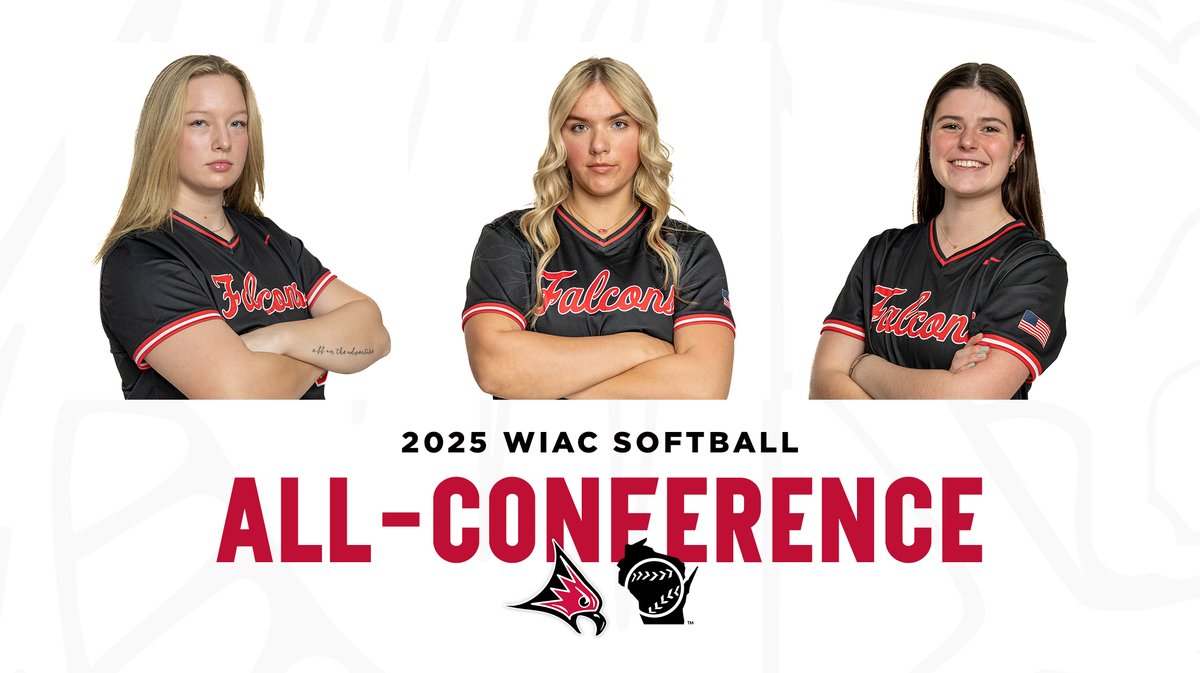 UW-River Falls Athletics (@uwrffalcons) on Twitter photo Congratulations to the <a href="/UWRFSOFTBALL/">UWRF Falcon Softball</a> trio of Kelly Aultman, Caitlyn Kressel, and Emily Crowe, earning spots on the All-WIAC Team 👏🥎
🗞️ » tinyurl.com/2ew5rxxc
#FFT Congratulations to the <a href="/UWRFSOFTBALL/">UWRF Falcon Softball</a> trio of Kelly Aultman, Caitlyn Kressel, and Emily Crowe, earning spots on the All-WIAC Team 👏🥎
🗞️ » tinyurl.com/2ew5rxxc
#FFT