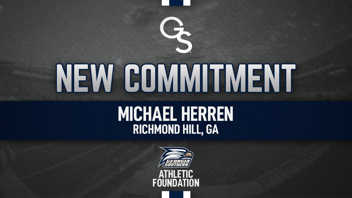 Going into a great start to the week with a huge thank you to Michael Herren for his recent commitment to Georgia Southern Athletics! His commitment to support our Eagle student-athletes and the Competitive Excellence Fund is greatly appreciated!🎉🦅

#HailSouthern