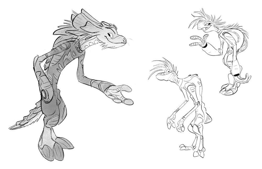 Animated_Antic's tweet image. One project Walt Disney Animation Studios was working on that never got off the ground that does make me curious is Cosmic 3000. It was supposedly a sci-fi racing film and I really do love the colors and alien character designs that I've seen of it. This could've been cool.