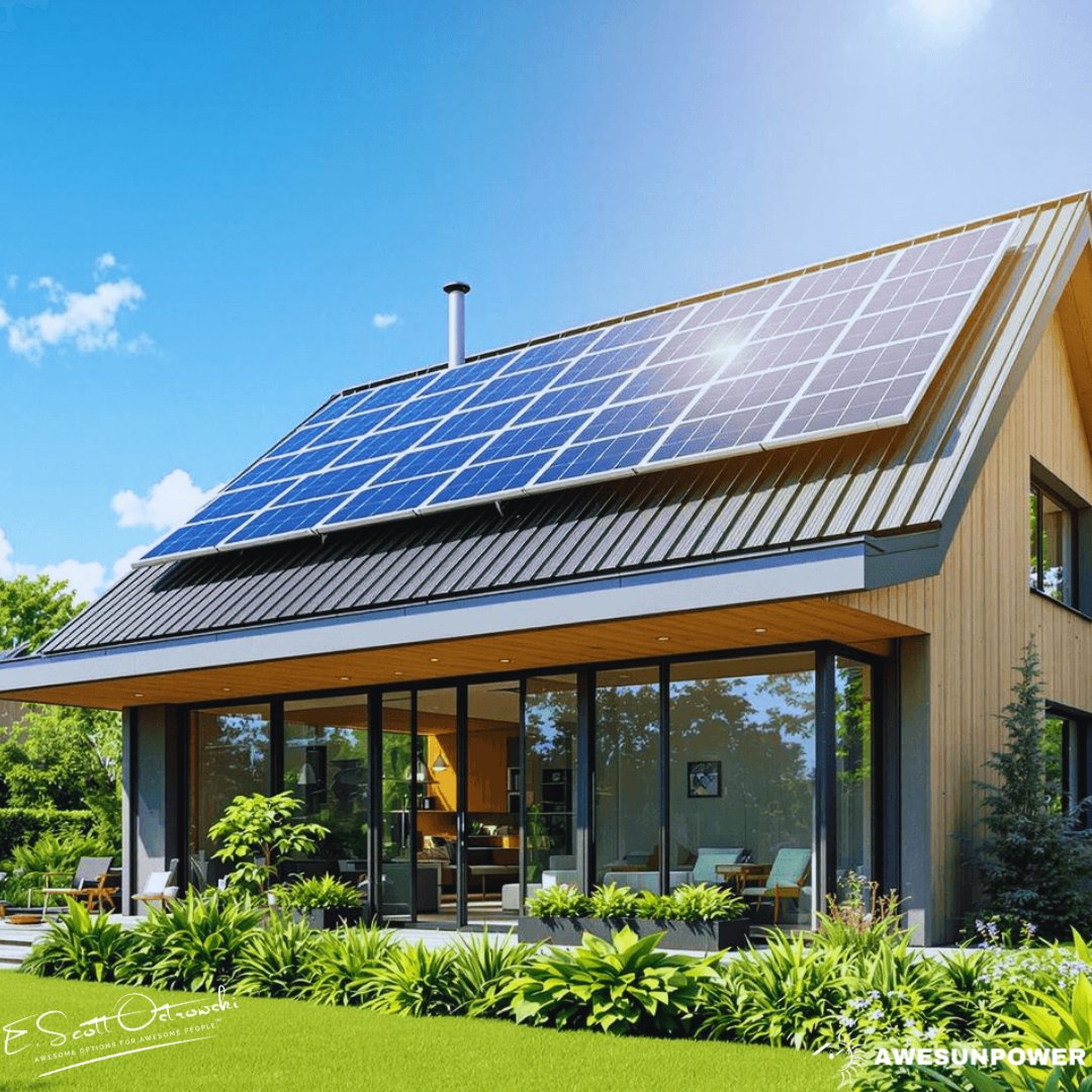 EScottOstrowski's tweet photo. What is a Solar Array? 🏡🌞 https://t.co/ysfS4d5ARF #solararray #yourhome #homesolar #solar #solarsystem #solarinstallation #solarpanels #sunpower #solarpower #solarenergy #energynews #gosolar #gogreen #greenenergy #greenliving #cleanenergy #ecofriendly #renewableenergy https://t.co/DCRcPR2DPu