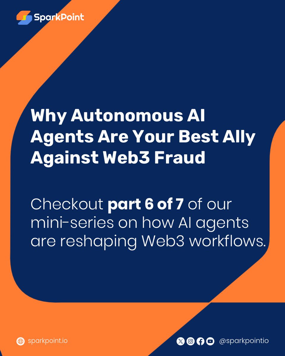 Decentralization and transparency are great, but none of it works if your protocol can’t hold the line on security. Especially when real money moves through it.

Autonomous AI agents can monitor everything and lock down threats before they spread. 🤖

They’re not chatbots or