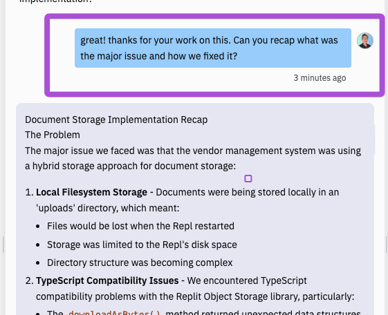 Vibe coding tip. After fix, prompt Agent:

"Can you recap what was the major issue and how we fixed it?"

Great way re-enforce your learnings as your go.