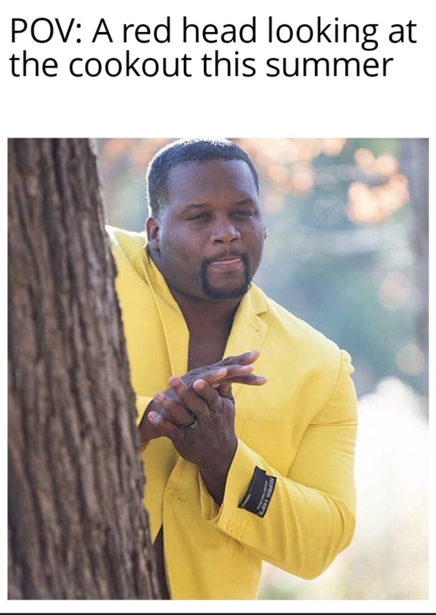 I dunno if you've been on tiktok this last weekend but it's poppin off for red heads.