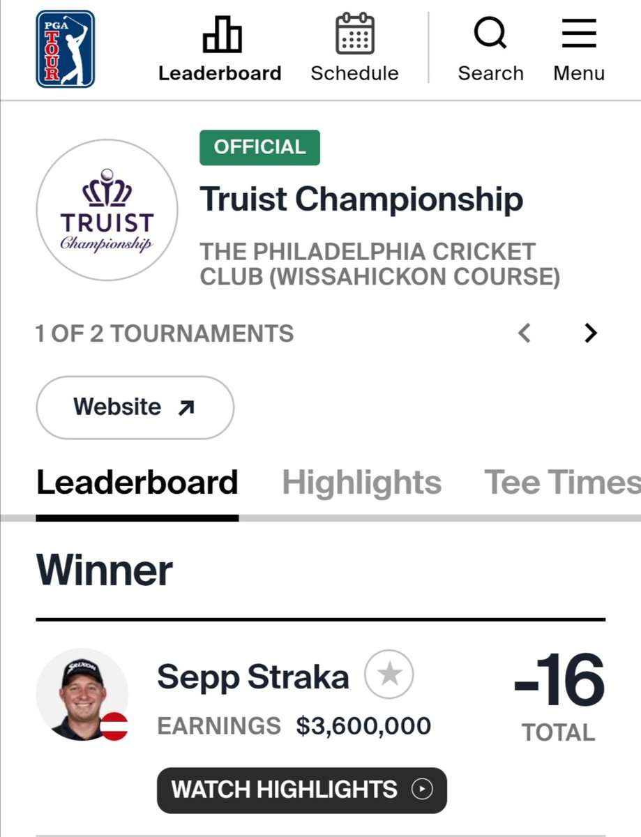 The Philadelphia Cricket Club hosted the PGA Truist Championship this past weekend. Sepp Straka won $3.6 million by posting a score of -16. Ask yourselves why there is professional golf being played at the Philadelphia Cricket Club, but not professional cricket.