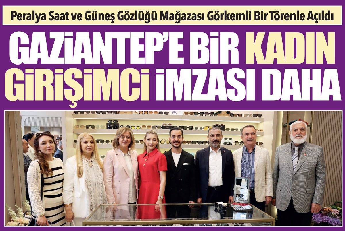 Oluşum Gazetesi 🇹🇷 (@gaziantepolusum) on Twitter photo Peralya Saat ve Güneş Gözlüğü Mağazası Görkemli Bir Törenle Açıldı gaziantepolusum.com/haber/24955575…
#AleAvşarYentur #PeralyaSaat #magazin #gündem #haber #Gaziantep <a href="/dr_beryl/">Dr Beril Özlem Leylek</a> <a href="/gagikad/">GAGİKAD</a> <a href="/Yilmaz_feray/">Feray Yılmaz</a> Peralya Saat ve Güneş Gözlüğü Mağazası Görkemli Bir Törenle Açıldı gaziantepolusum.com/haber/24955575…
#AleAvşarYentur #PeralyaSaat #magazin #gündem #haber #Gaziantep <a href="/dr_beryl/">Dr Beril Özlem Leylek</a> <a href="/gagikad/">GAGİKAD</a> <a href="/Yilmaz_feray/">Feray Yılmaz</a>