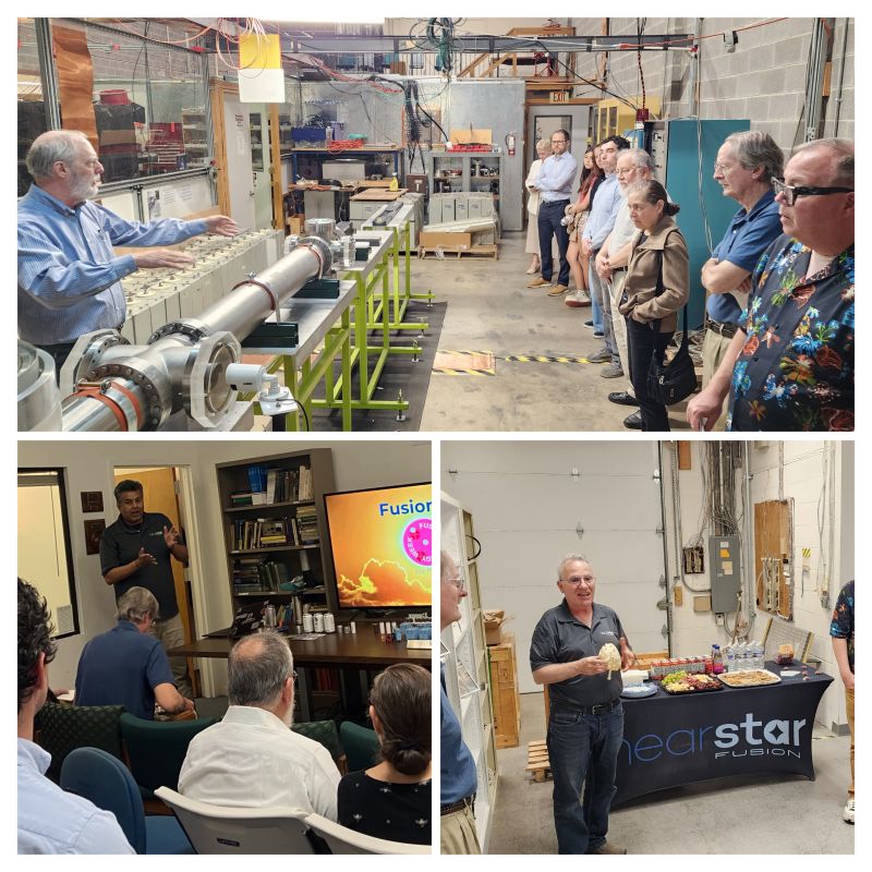 NearStar Fusion (@nearstarfusion) on Twitter photo ⚡ During our open house for #FusionEnergyWeek sponsored by <a href="/USFusionEnergy/">U.S. Fusion Energy</a>, we got to show off our plasma-armature #railgun under construction and geek out about #fusion!
#fusionenergy #BeTheSpark 🌞 ⚡ During our open house for #FusionEnergyWeek sponsored by <a href="/USFusionEnergy/">U.S. Fusion Energy</a>, we got to show off our plasma-armature #railgun under construction and geek out about #fusion!
#fusionenergy #BeTheSpark 🌞