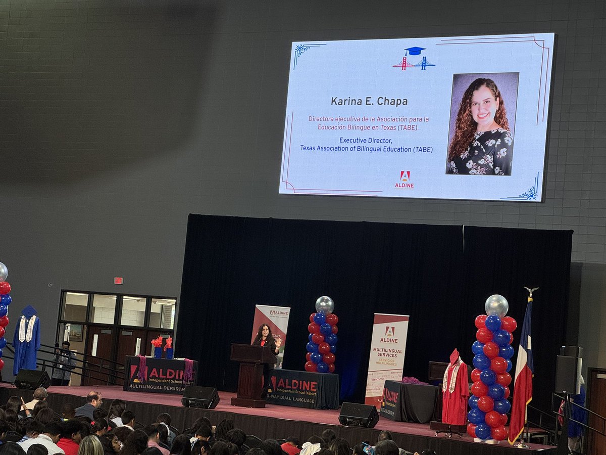 Claudia Turcios 🇸🇻 🇧🇿 (@valeriaturcios) on Twitter photo Celebrating our 66 seniors who are receiving their biliteracy cord today
From <a href="/MacArthur_AISD/">MacArthur Senior High - AISD</a>. <a href="/sshowers_s/">Shauna Showers</a> <a href="/AldineAEA/">Aldine AEA</a> <a href="/ElyGdy/">Elizabeth Godoy</a> <a href="/Daviseslmatters/">Ayanna Davis</a> <a href="/mtwilliamsEdD/">Dr. Malkia Williams</a> <a href="/KarenEBurdick/">Karen Burdick</a> #AldineImpact #Bilingual #CaminoalExito Ser bilingüe es un superpoder! 🦸♀️🦸♂️💥👩🎓👨🎓🎓 Celebrating our 66 seniors who are receiving their biliteracy cord today
From <a href="/MacArthur_AISD/">MacArthur Senior High - AISD</a>. <a href="/sshowers_s/">Shauna Showers</a> <a href="/AldineAEA/">Aldine AEA</a> <a href="/ElyGdy/">Elizabeth Godoy</a> <a href="/Daviseslmatters/">Ayanna Davis</a> <a href="/mtwilliamsEdD/">Dr. Malkia Williams</a> <a href="/KarenEBurdick/">Karen Burdick</a> #AldineImpact #Bilingual #CaminoalExito Ser bilingüe es un superpoder! 🦸♀️🦸♂️💥👩🎓👨🎓🎓